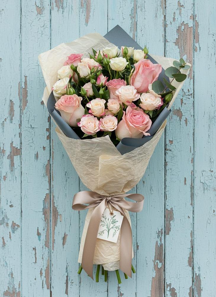 Букет цветов из: Розы в Сухом-логе Свердловская область