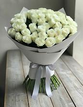 Букет 35 Белых роз в Сухом-логе Свердловская область