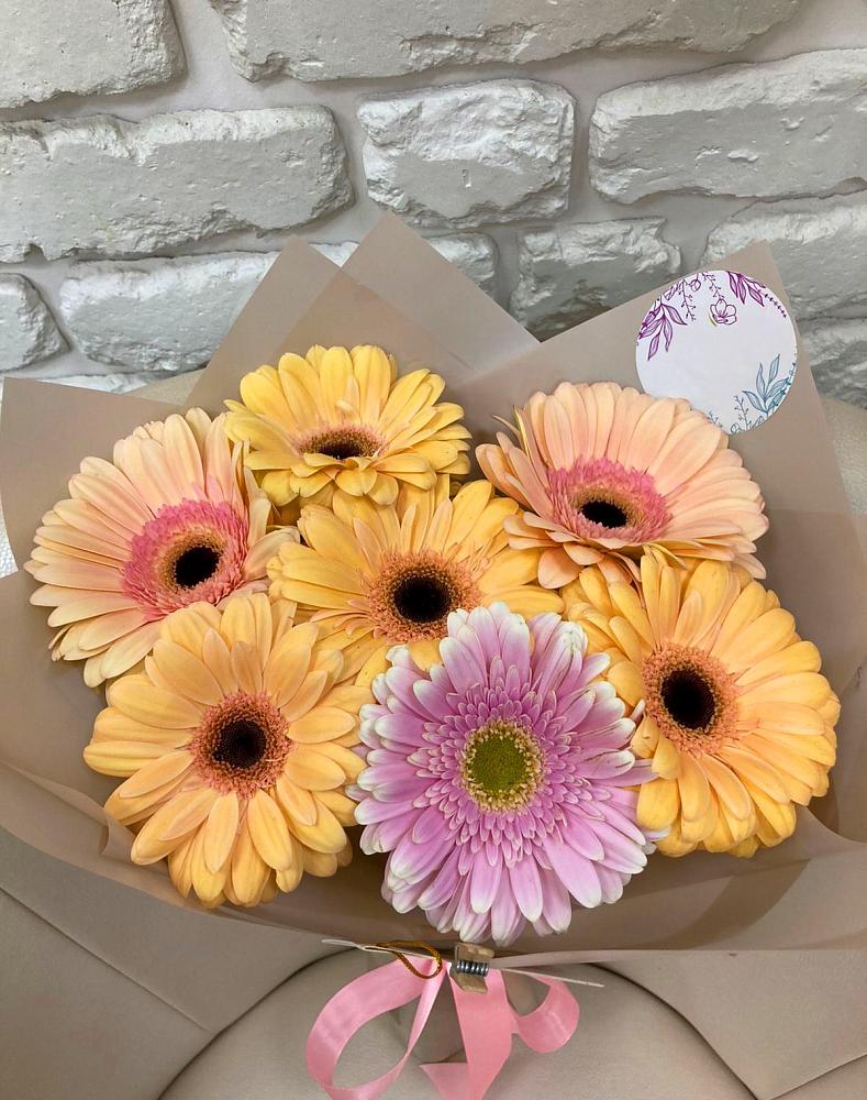 Букет цветов из: Герберы в Сухом-логе Свердловская область