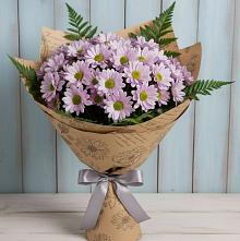 Букет цветов из:  Хризантемы в Сухом-логе Свердловская область