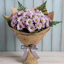 Букет цветов из:  Хризантемы в Сухом-логе Свердловская область