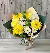 Букет цветов из:  Хризантемы в Сухом-логе Свердловская область