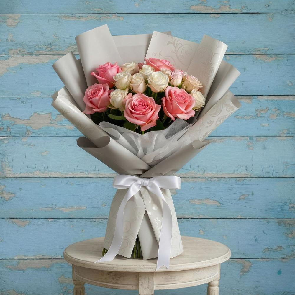 Букет цветов из: Розы в Сухом-логе Свердловская область