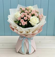 Букет цветов из:  Розы в Сухом-логе Свердловская область