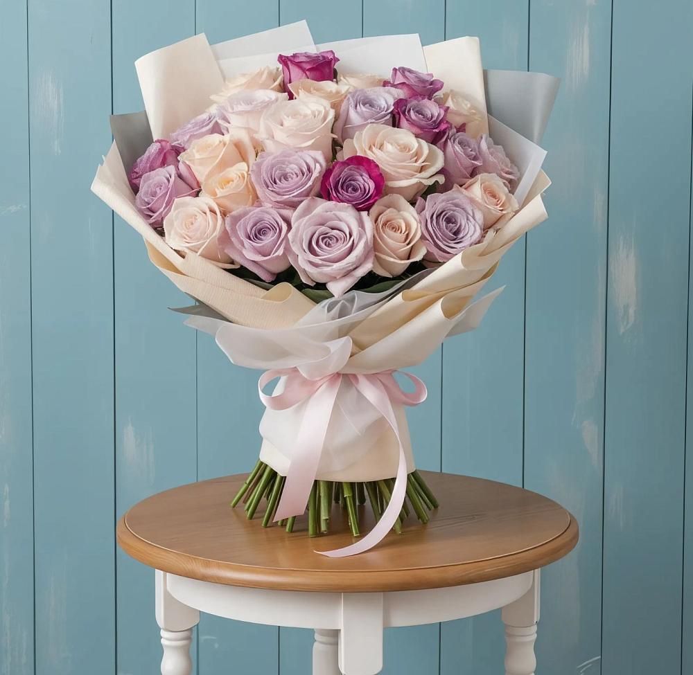 Букет цветов из: Розы в Сухом-логе Свердловская область