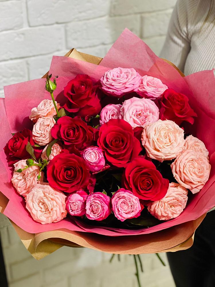 Букет цветов из: Розы в Сухом-логе Свердловская область