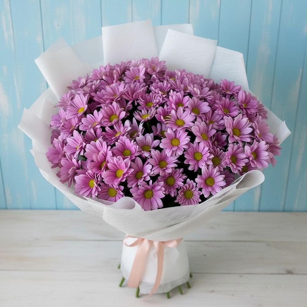 Букет цветов из: Хризантемы в Сухом-логе Свердловская область