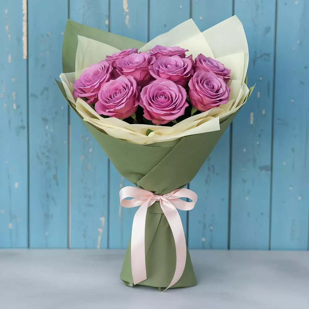 Букет Розы Фёрст Леди в Сухом-логе Свердловская область