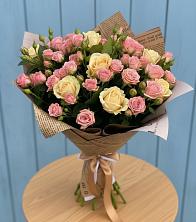 Букет цветов из:  Розы в Сухом-логе Свердловская область