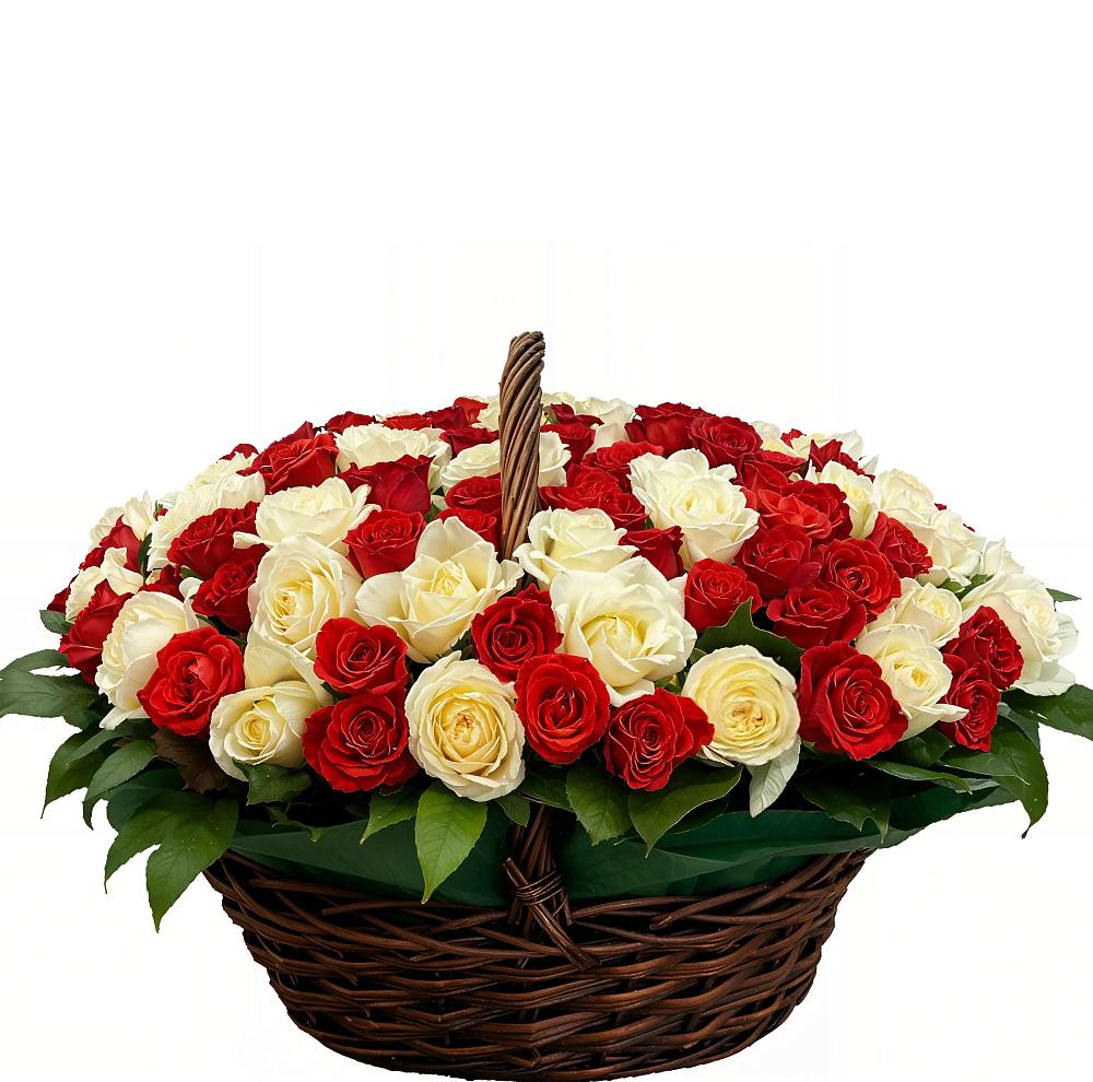 Премиум букет из: Розы в Сухом-логе Свердловская область