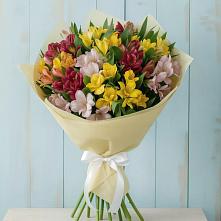 Букет цветов из:  Альстромерии в Сухом-логе Свердловская область