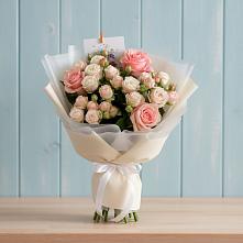 Букет цветов из:  Розы в Сухом-логе Свердловская область